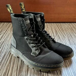 Dr Martens Combs Poly Casual Boots Black Sz. 12